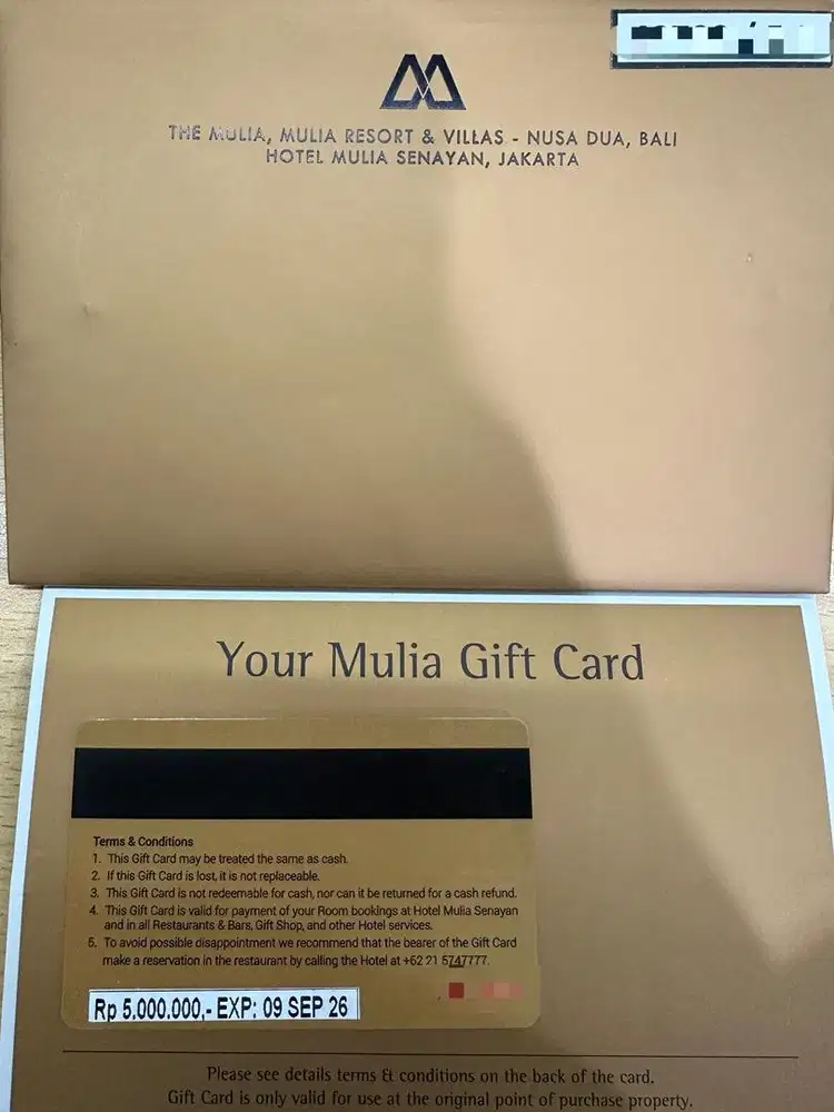 Jual Voucher menginap atau makan di Hotel Mulia Jakarta