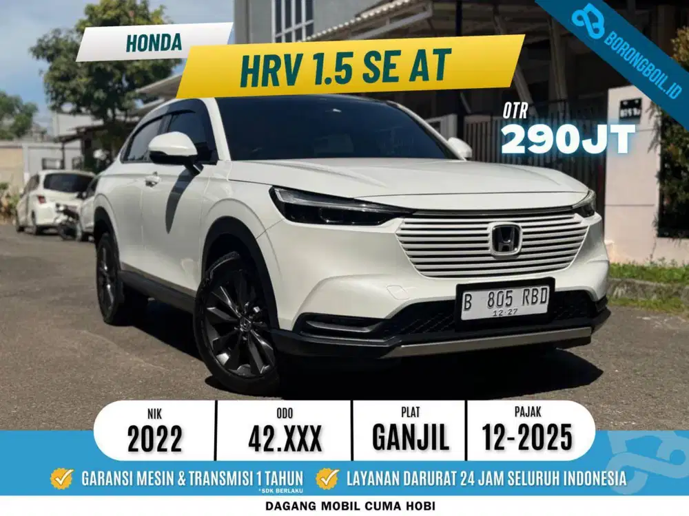 Hrv 1.5 SE Cvt 2022 Putih Istimewa