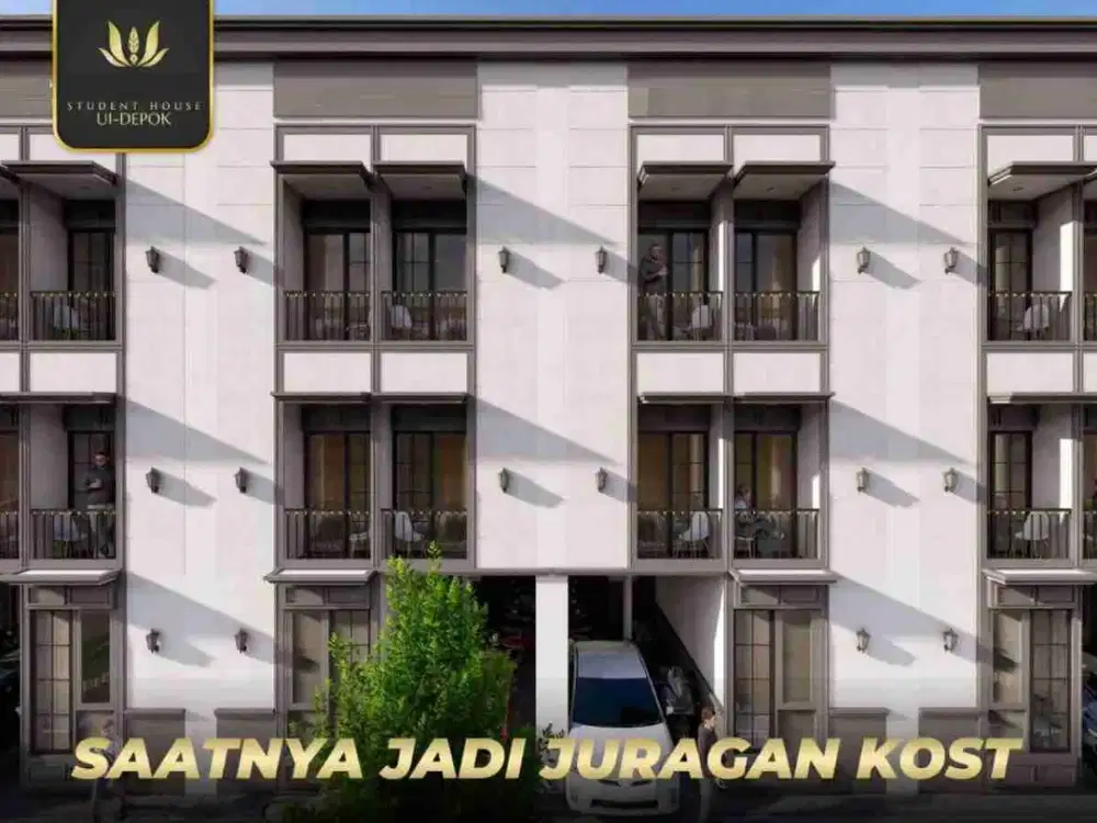 Jual kost baru 11 kamar dekat UI Depok Ring 1 kukusan Beji Depok gsh ui