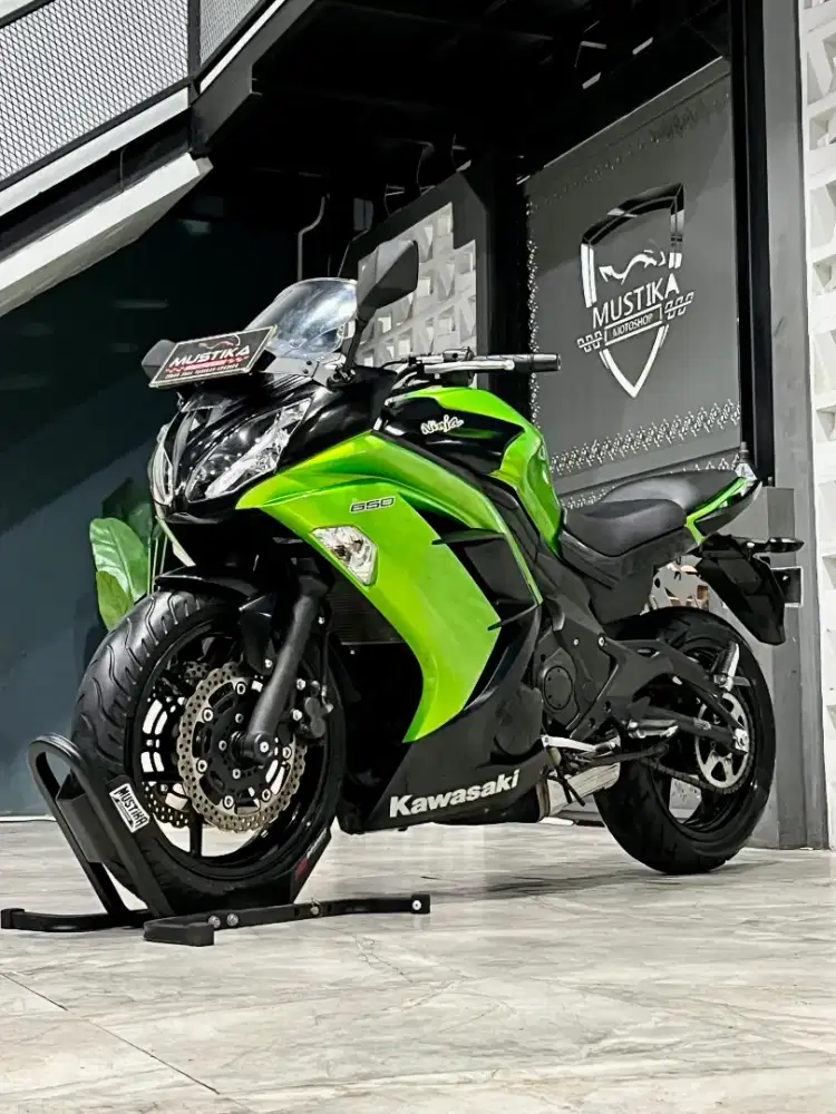 Kawasaki ER6F 2012‼️Odo 19rb. DANNY Mustika Motor Sulfat Malang