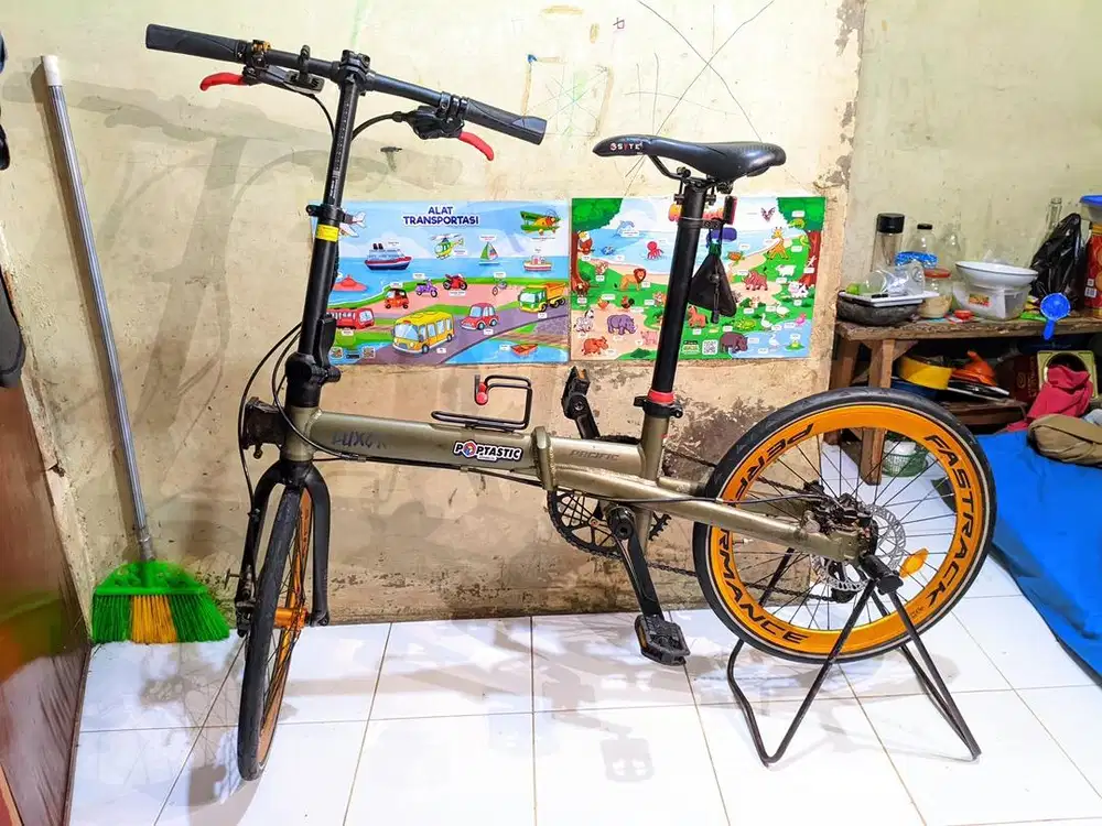 sepeda lipat pacific luxor 20 inch alloy