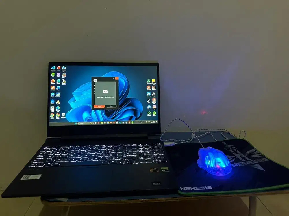 HP VICTUS 15 AMD Ryzen 9-8945HS RTX4060 16GB 1TB