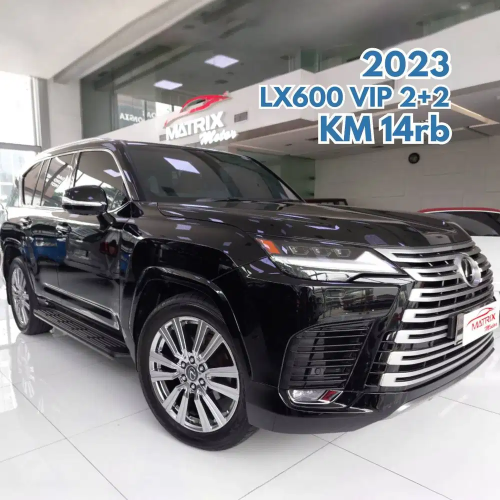 Lexus LX600 VIP 2+2 2023 NIK 23 Black Hitam LX 600 4 Seater