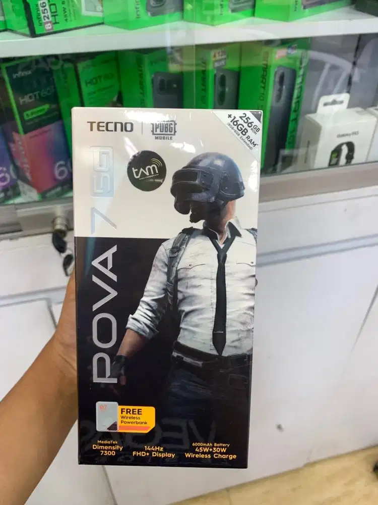 TECNO POVA 7 READY SIAP ANTAR DEPAN RUMAH