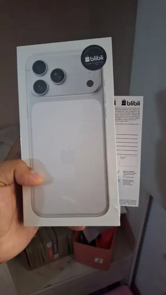 Iphone 17 pro max 512gb Silver baru garansi resmi harga NETT