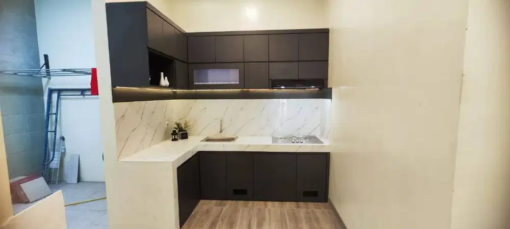 Kitchen set start 1.550.000/m lari aja, Area Sidoarjo Surabaya