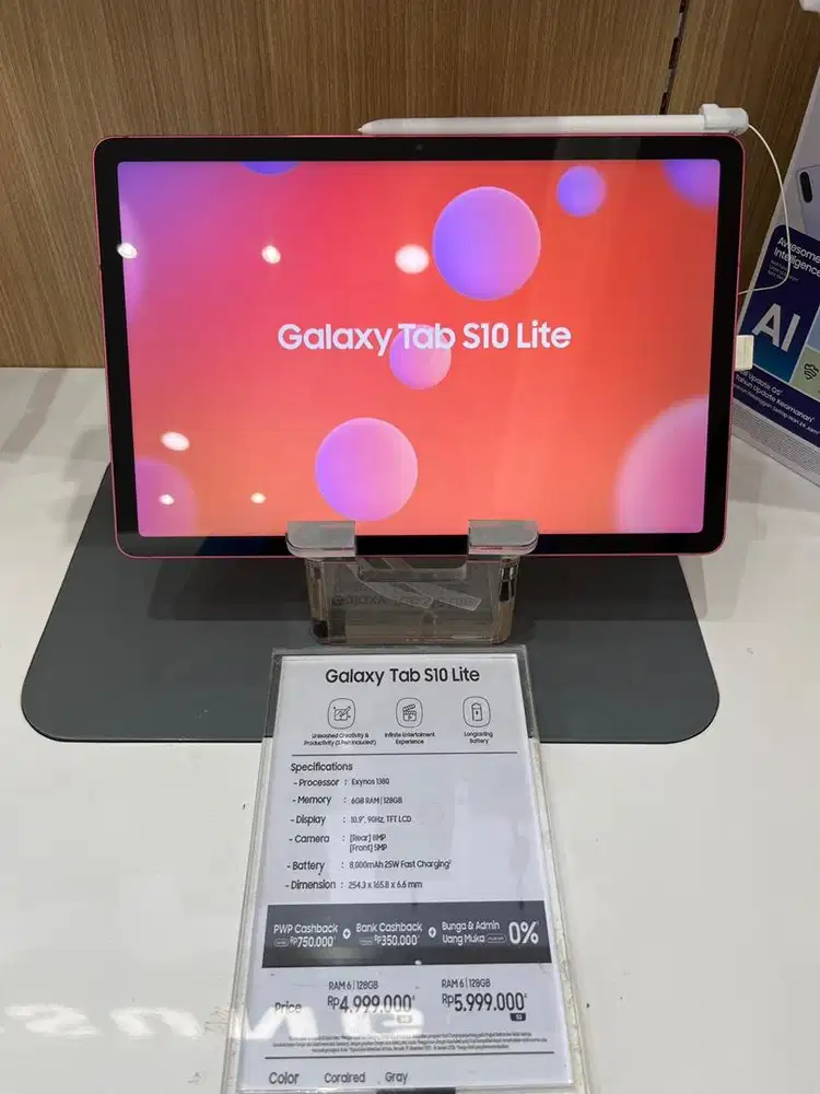 Cicilan tablet samsung S10 lite