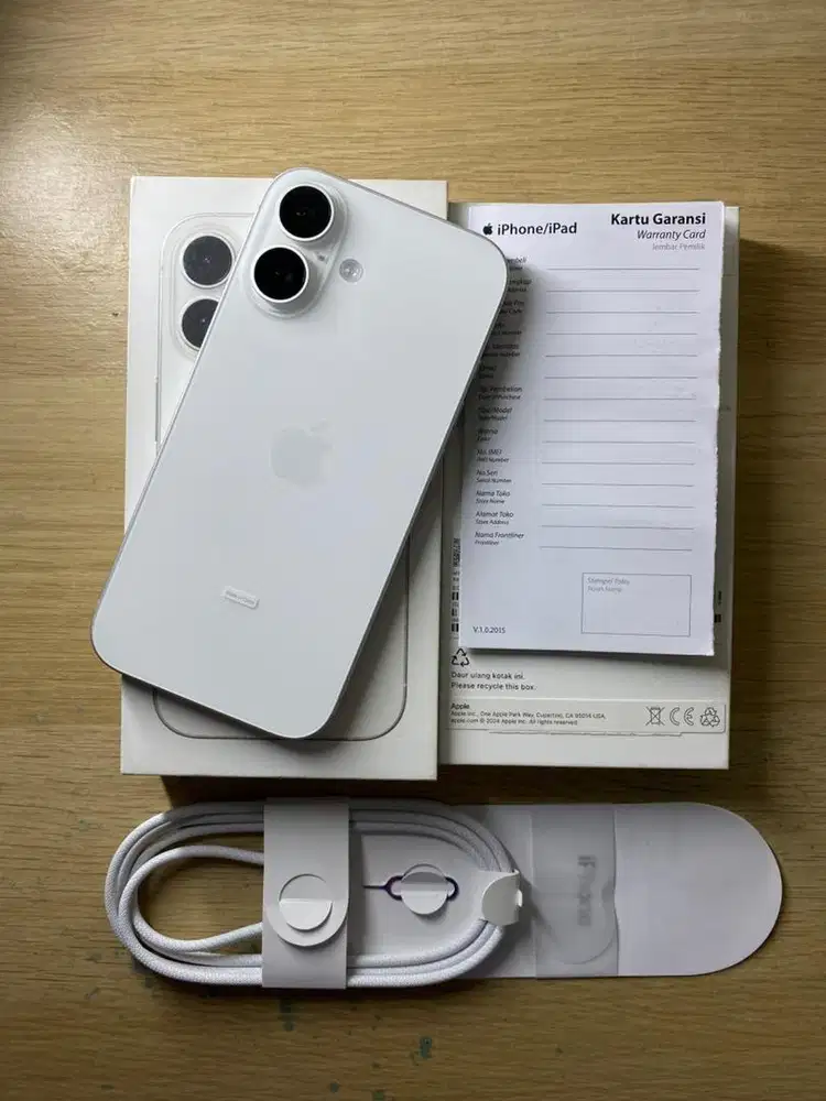 iphone 16 128gb white ibox buka dus