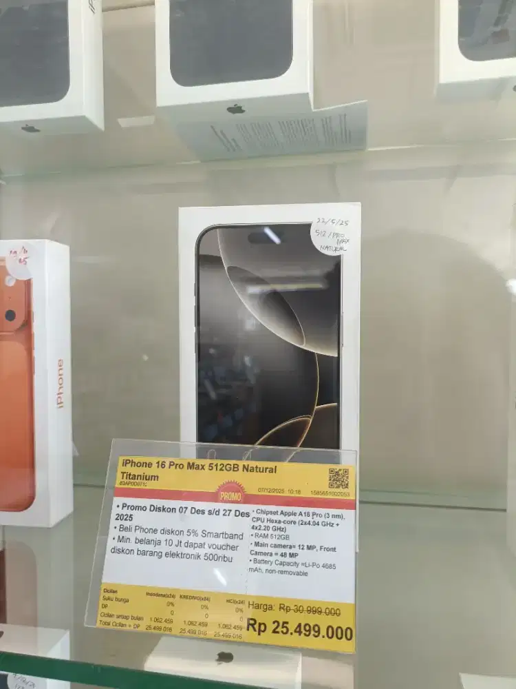 Kredit Kredivo iPhone 16 Pro Max 512GB Bunga 0 Tanpa Dp