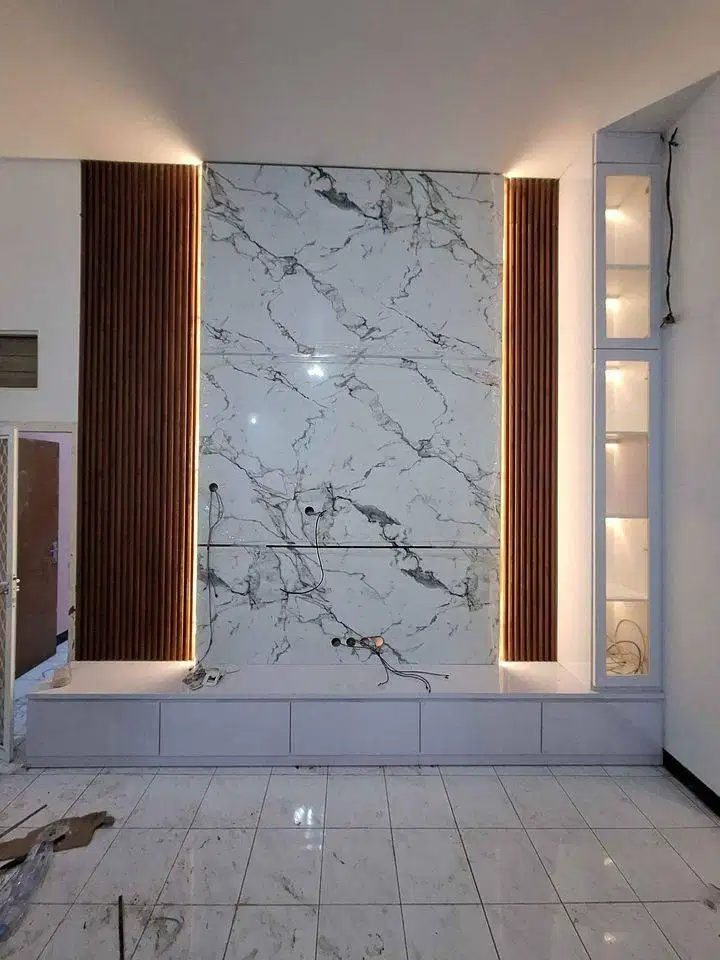 Backdrop tv custom Sidoarjo Surabaya