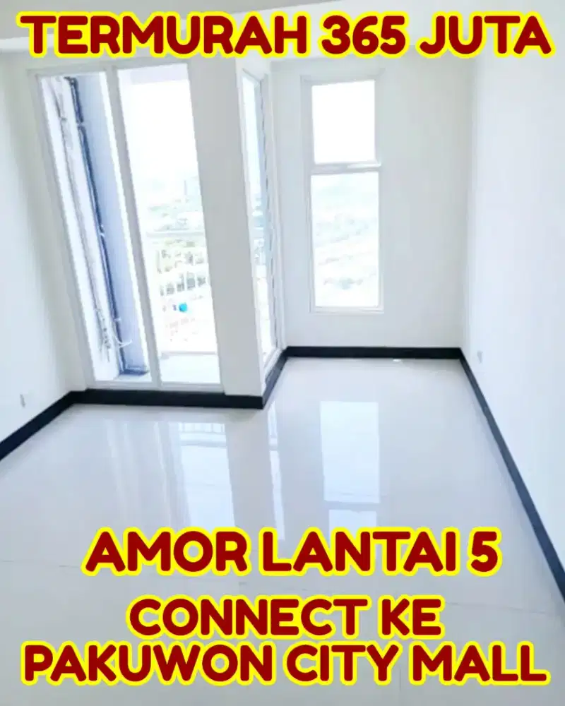 Amor Pakuwon City Mall Studio dekat Educity Bella Eastcoast ITS Unair