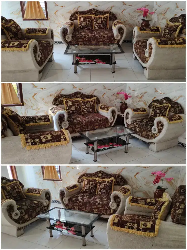 Jual sofa bekas pakai kondisi bagus.