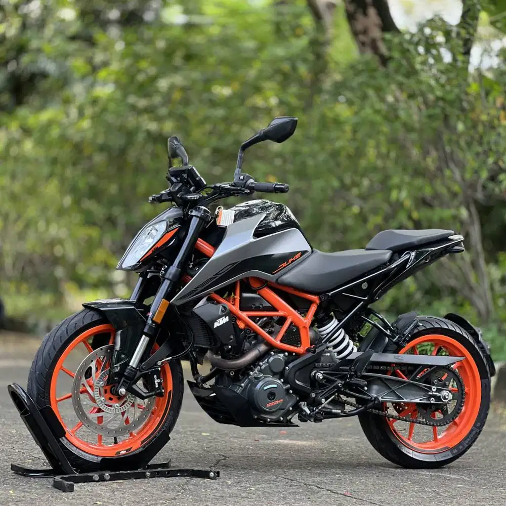 KTM DUKE 390 ABS 2022 BLACK KM 6K PAJAK PANJANG SIAP RIDING