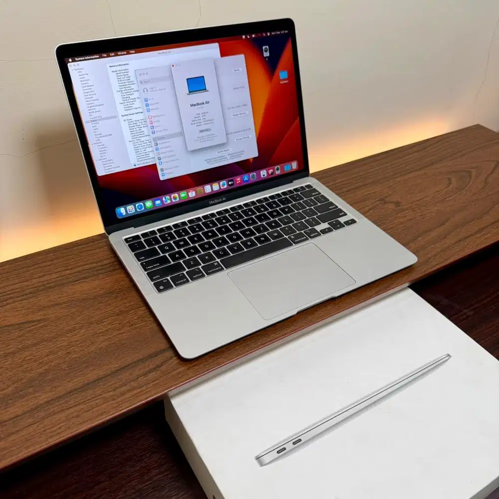 MacBook Air 13 inch 2020 M1 ssd 256GB fullset