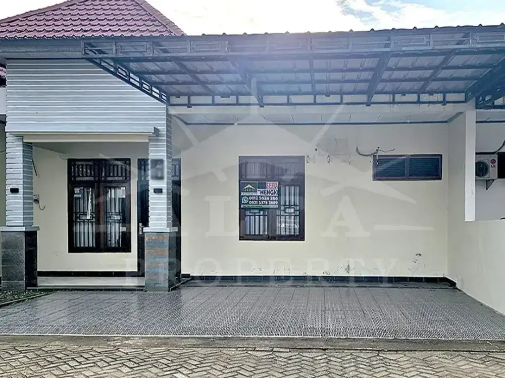 Sewa Rumah Siap Huni Strategis Keamanan 24 Jam