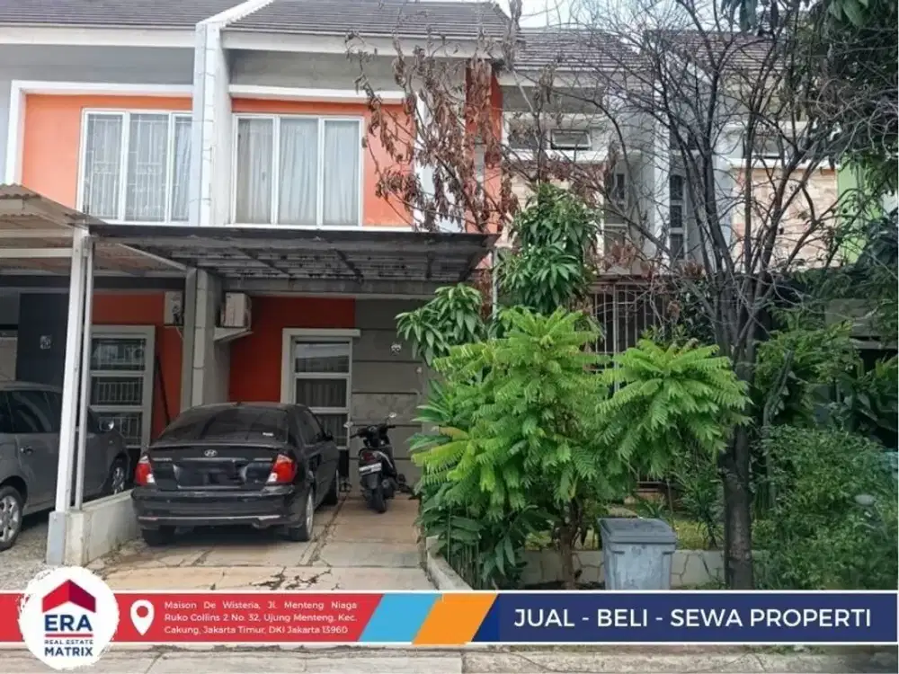 Jual Rumah Unfurnish Lelang Cash Only Lokasi Strategis Dan Bebas Banjir Di Metland Menteng, Jakarta