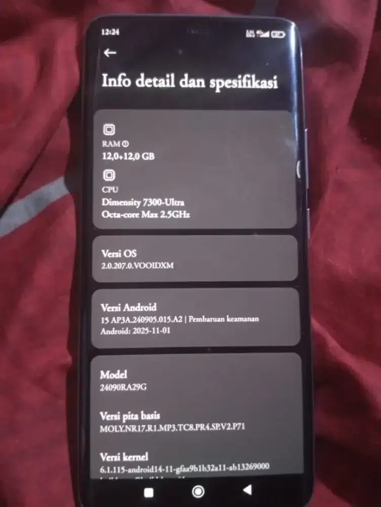 xiaomi redmi note 14 pro 5g ram12