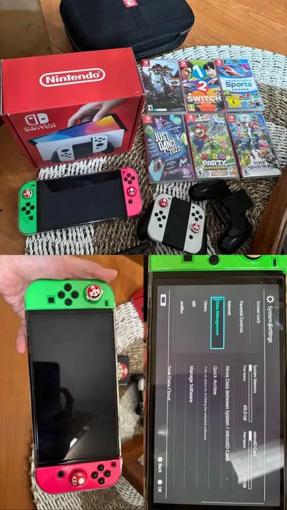 Jual Nintendo Switch Oled putih