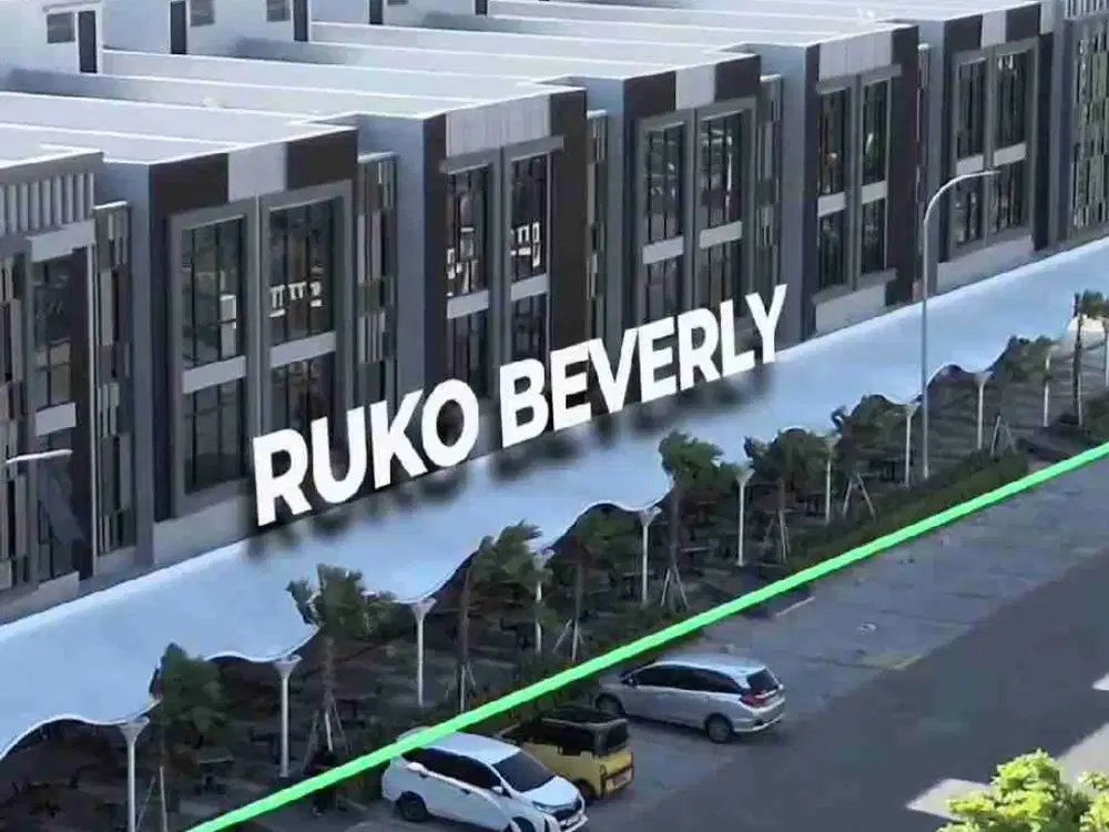 DP 5 % ‼️Jual Ruko Baru Beverly depan Hokky Supermarket Pakuwon City Surabaya