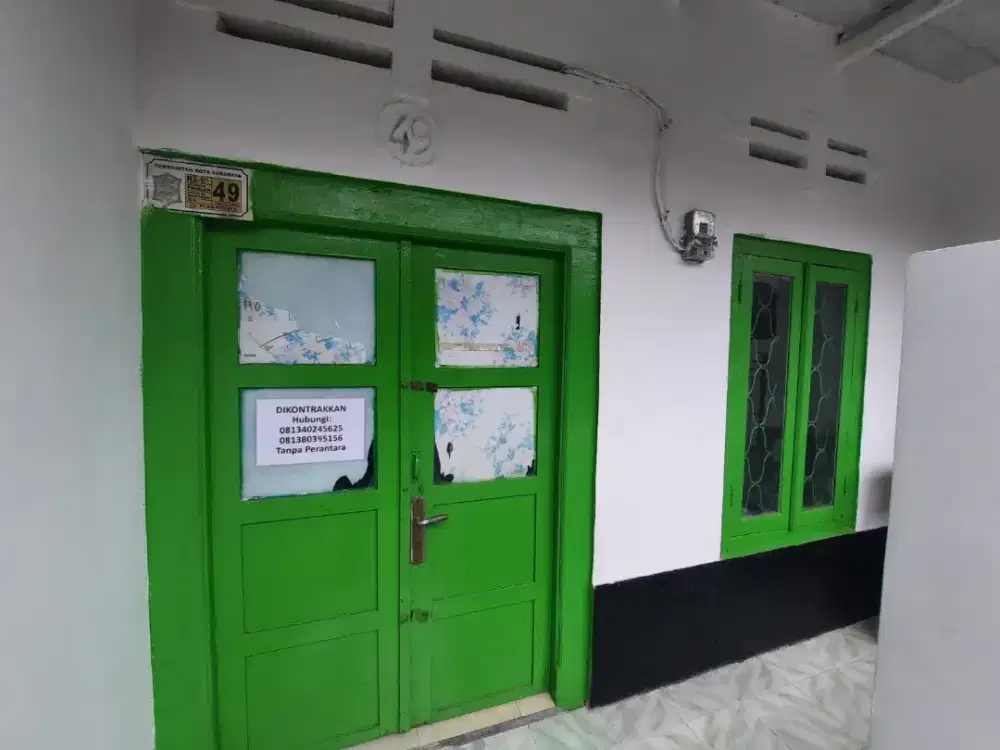 Disewakan rumah di Surabaya Pusat