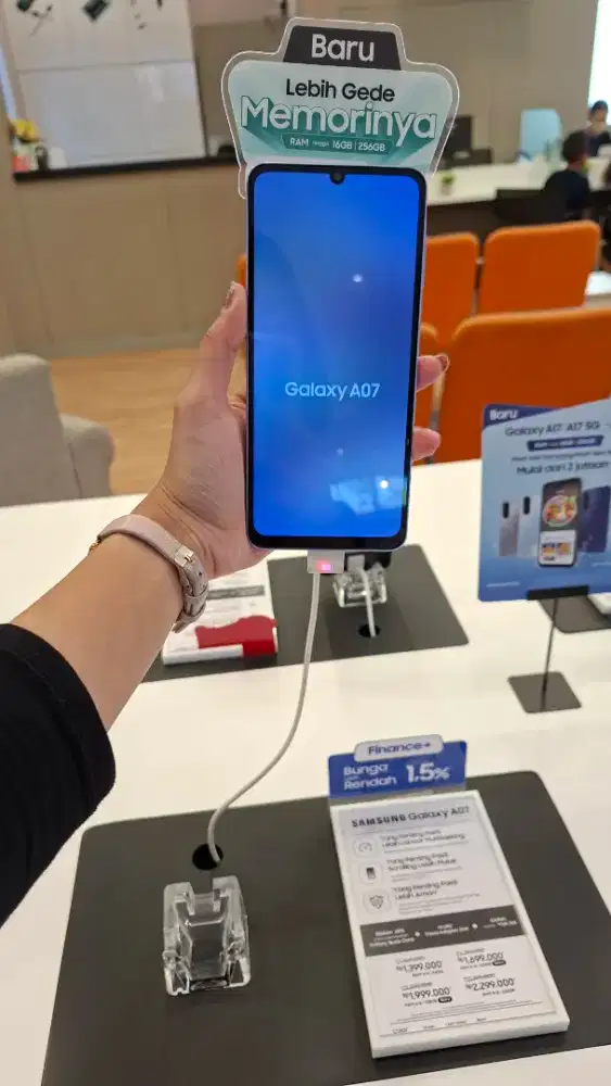 CICILAN TANPA APLIKASI SAMSUNG A07 LTE SYARAT KTP SAJA