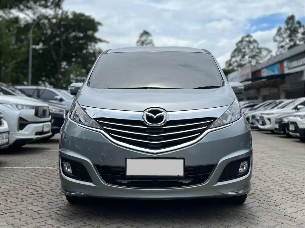 MAZDA BIANTE AT 2017 SILVER HARGA CASH TERMURAH MOBIL SIAP PAKAI