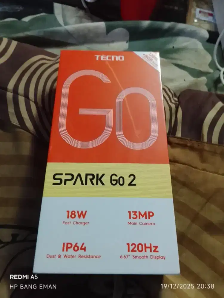TEKNO SPARK GO 2 4+4/128(SEGEL DUS)