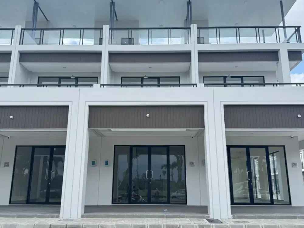 Disewakan Ruko Baru 3 Lantai Sorrento Grande East Paramount Gading Serpong View Danau