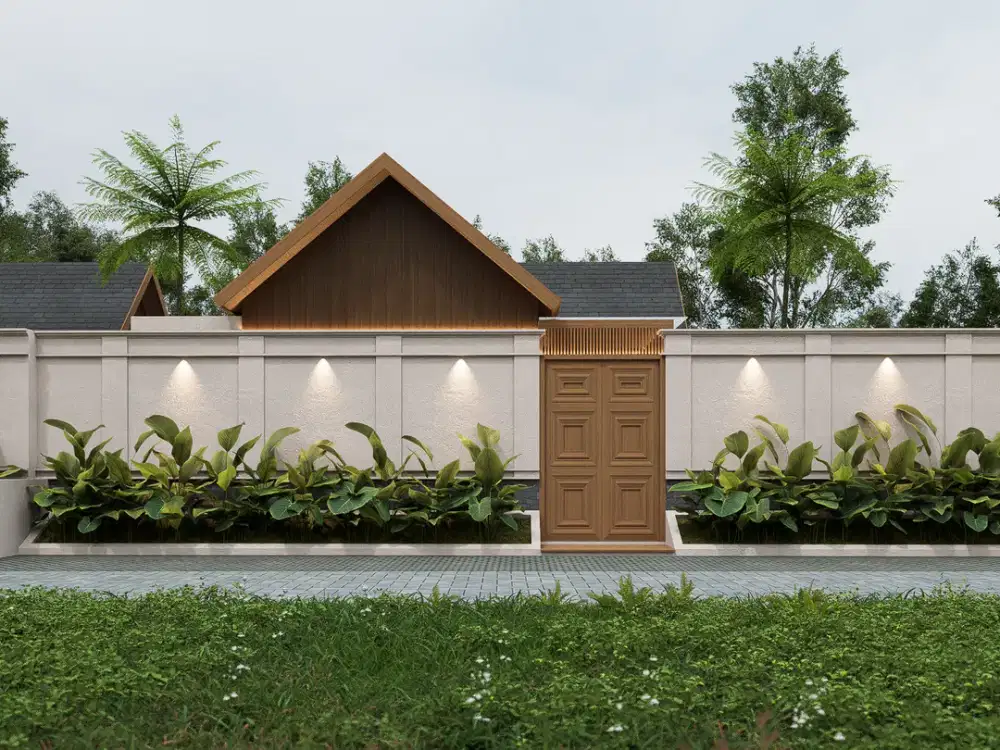 Dijual Villa Modern Tropis Private Pool Dekat Pawon Mbah Gito Kaliurang Km 12 View Sawah