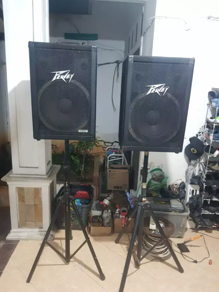Sepasang speaker pasif Peavey 115DL made in USA