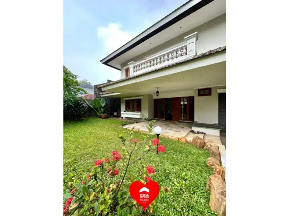 Rumah Sewa untuk Ekspatriat Ada Kolam Renang di Permata Hijau Jakarta Selatan