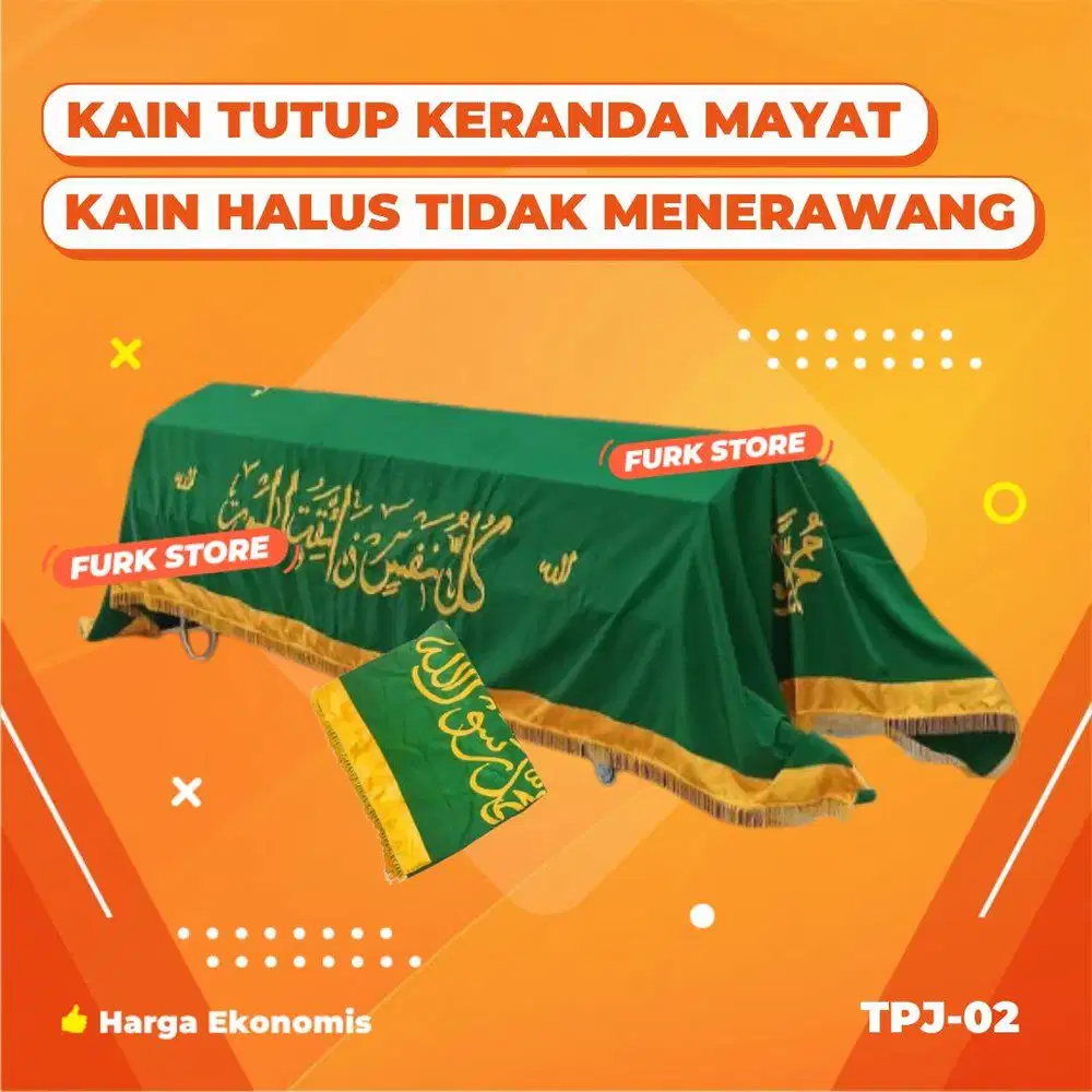 Kain Tutup Keranda Jenazah TPJ02 - Kain Penutup Keranda