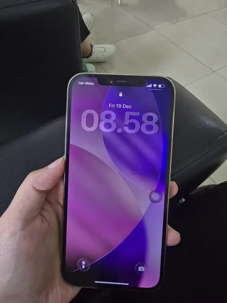 Iphone 12 Promax Gold 128GB resmi ibox