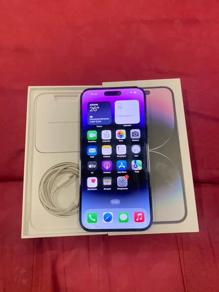 Iphone 14 promax 512gb beacukai fullset ori