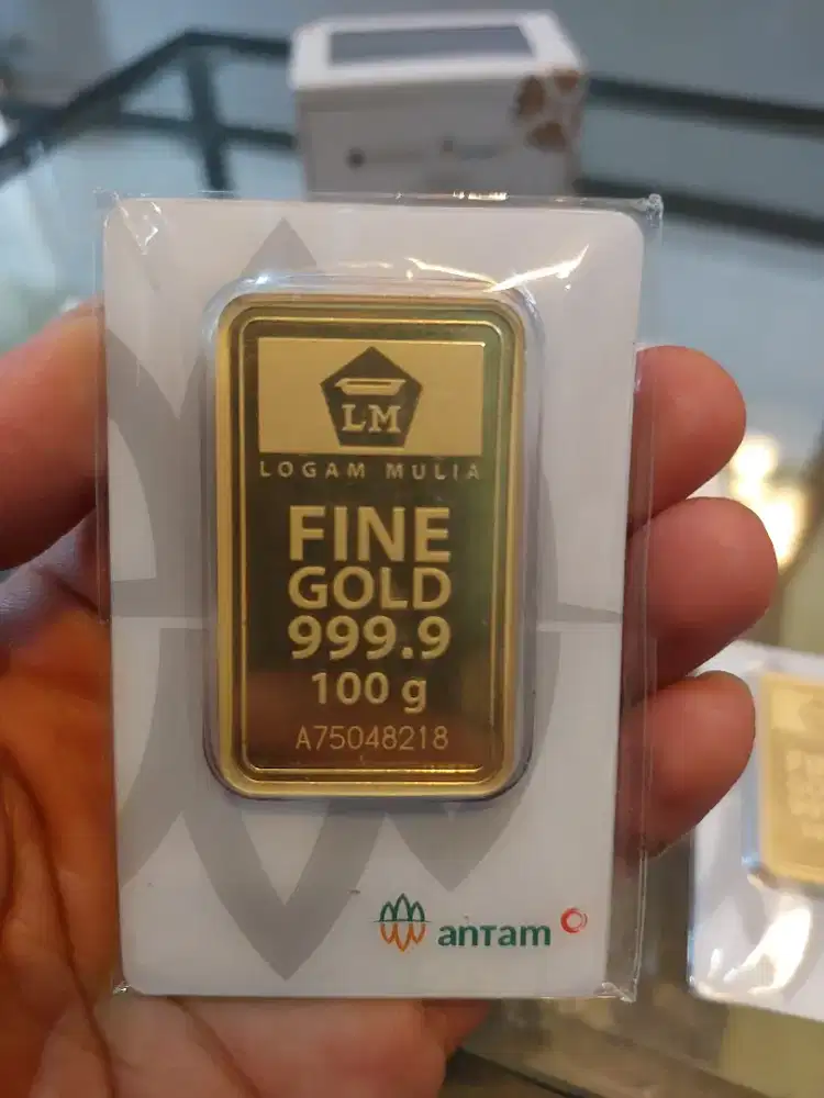 EMAS ANTAM 2025 certi eye Mulus Lengkap Gress Baru