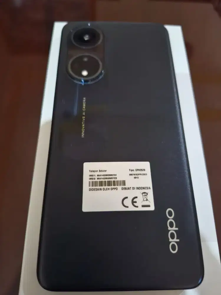 Kelengkapan kumplit Hp oppo a98 5g