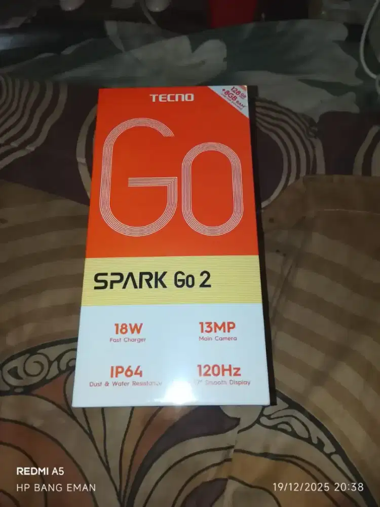 TEKNO SPARK GO 2 4+4/128(SEGEL DUS)