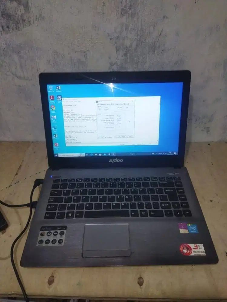 Laptop Bekas AXioo TNN  Intel Celeron Ram 8 GB Hardisk 500 Gb