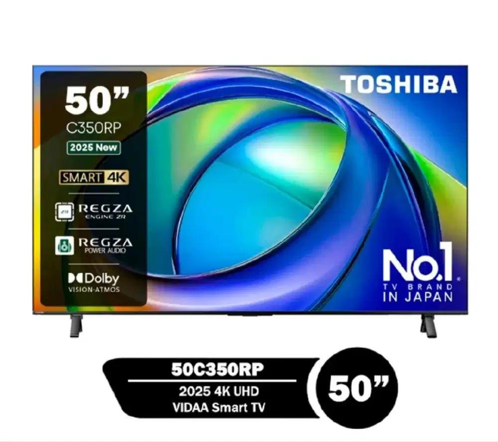 TV LED TOSHIBA 50INCH 50C350RP 4K SMART TV TV TOSHIBA 50INCH