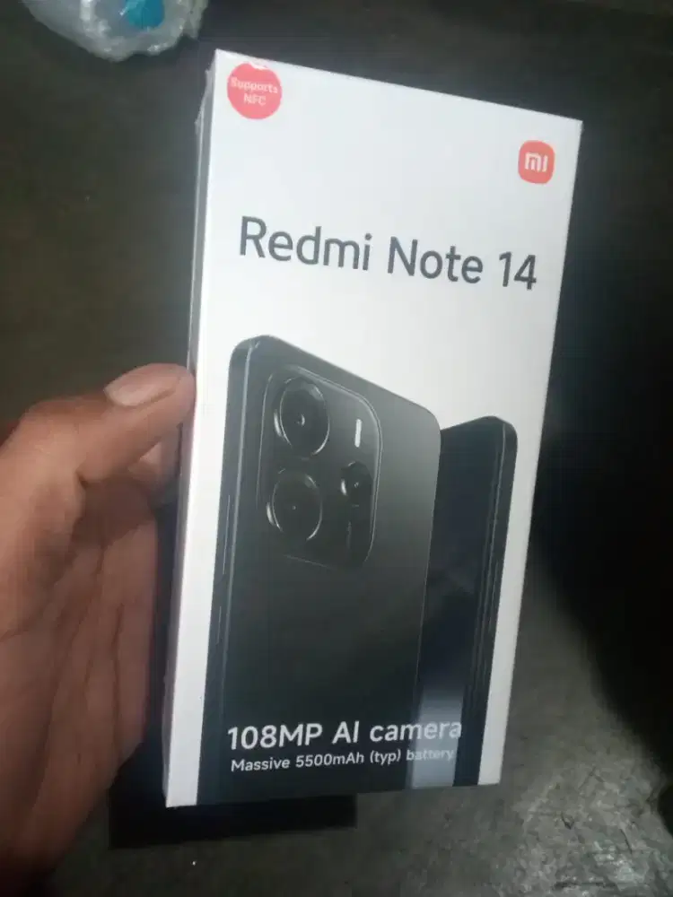 Hp baru bukan second redmi note 14 ram 8/128