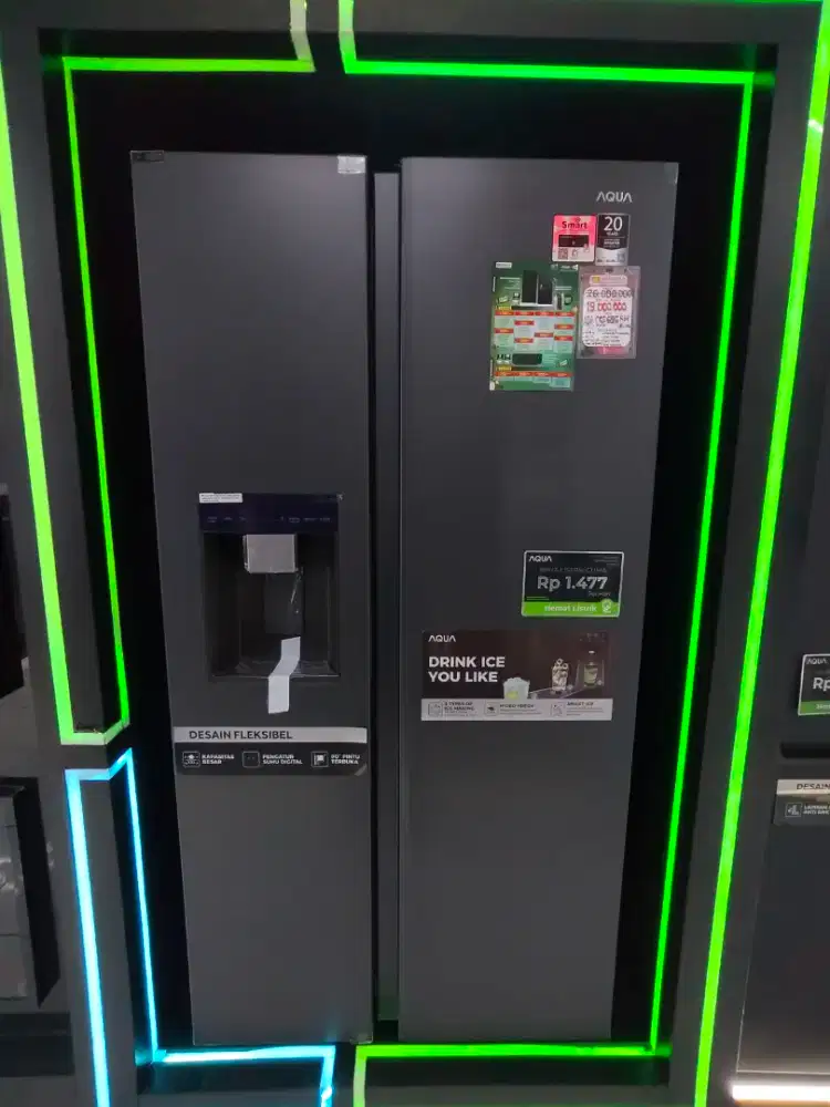 Kulkas 1-2 Pintu Cicilan mulai 200rb an tanpa DP syarat KTP