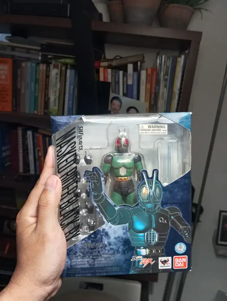SHFiguarts Masked Rider Black RX Kondisi 97% ORI