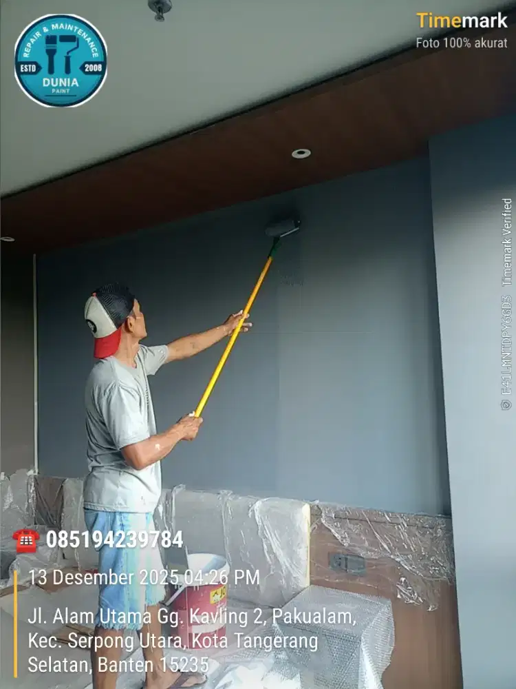 Tukang cat, perbaikan atap bocor, dan renovasi