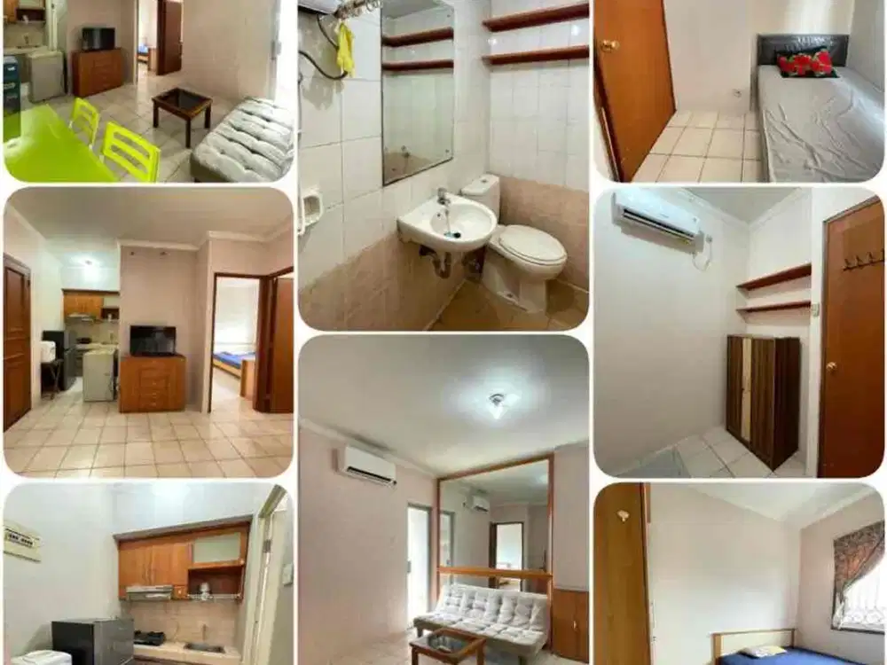 Disewakan apartemen Gading Mediterania kelapa gading 2 Kamar Furnish Harga murah