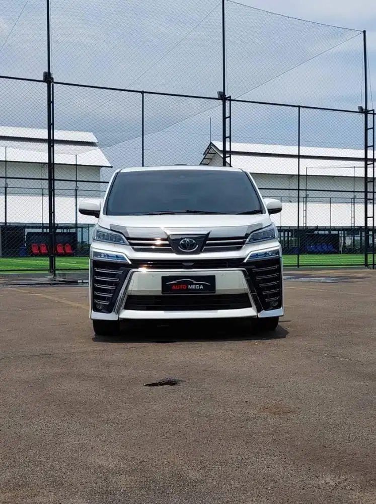 Toyota Vellfire 2.5 G ATPM New Improvement TSS Nik 2022 White On Black