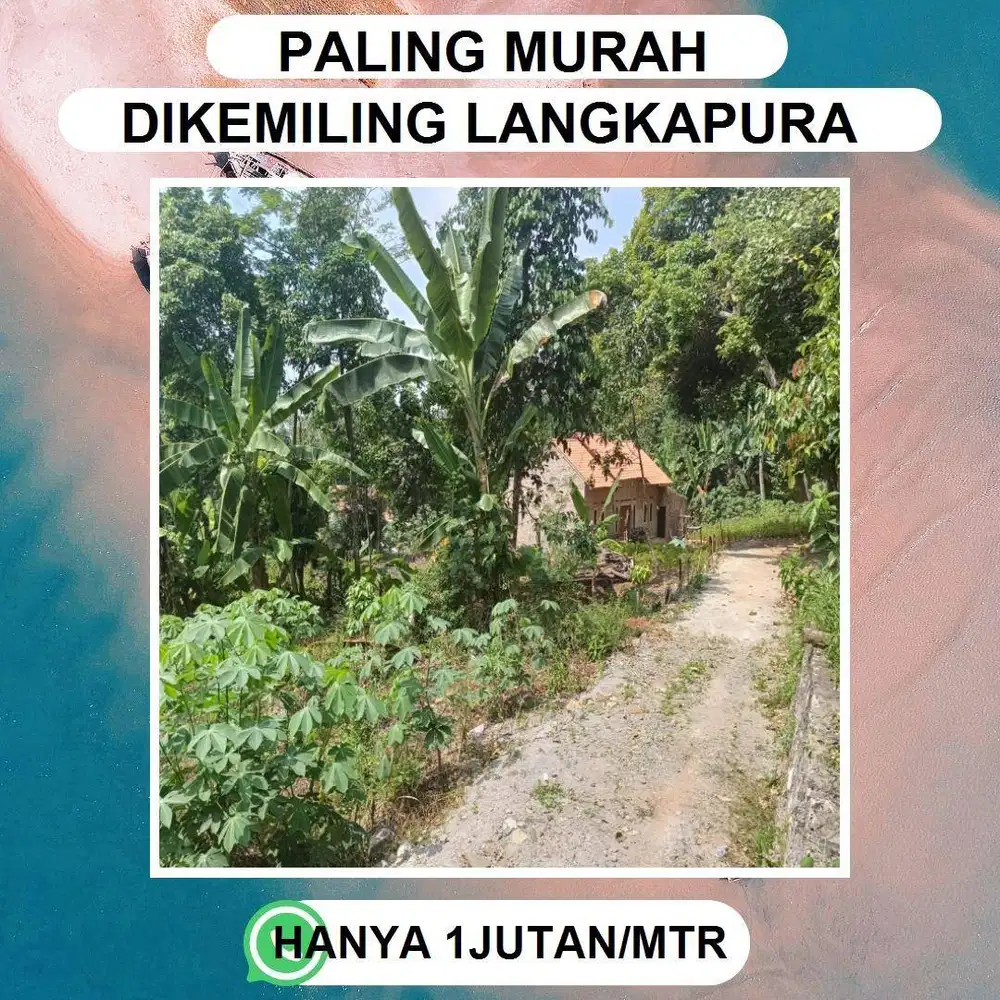 TANAH DATAR LOKASINYA PALING STRATEGIS DI TENGAH KOTA BANDAR LAMPUNG
