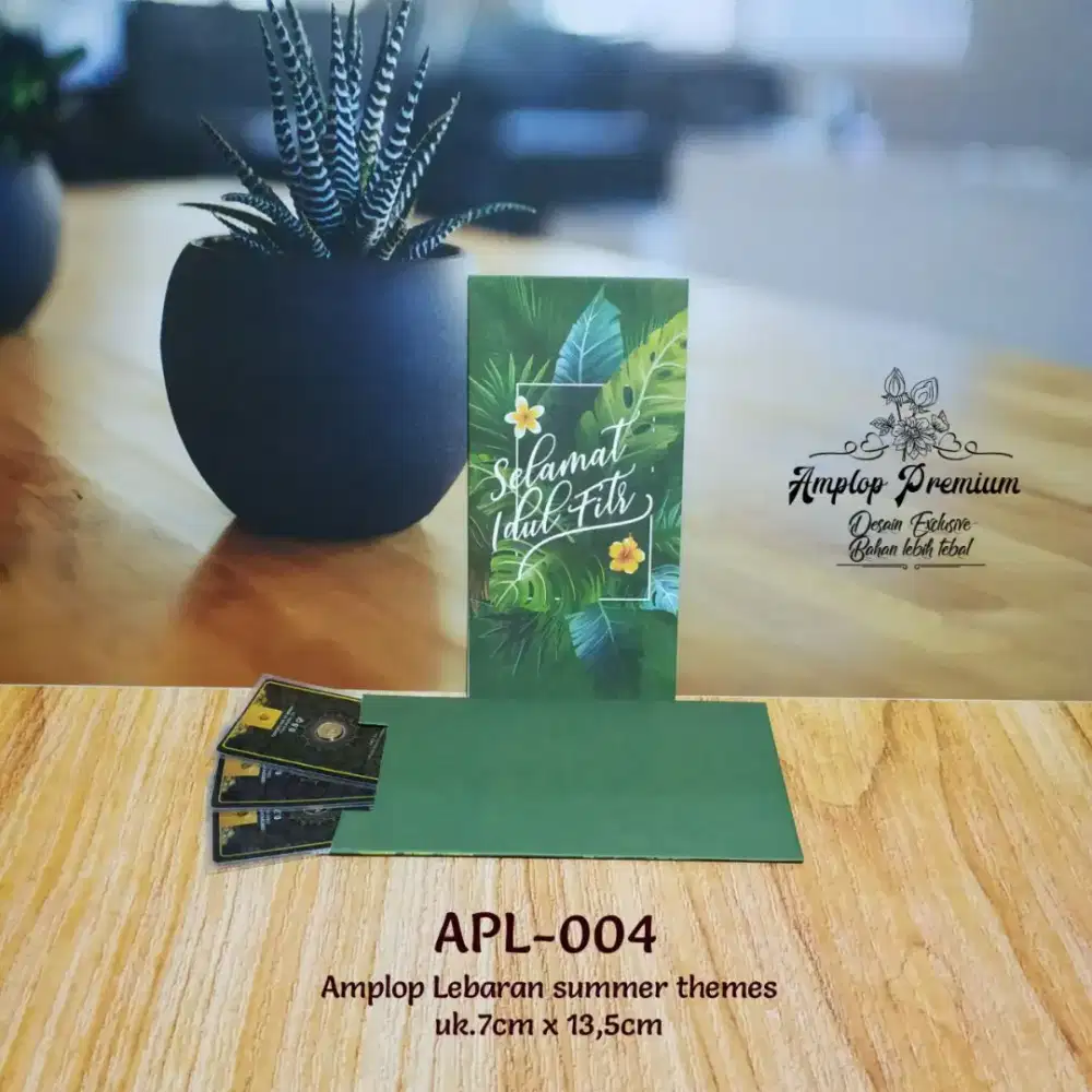 Amplop Lebaran Motif