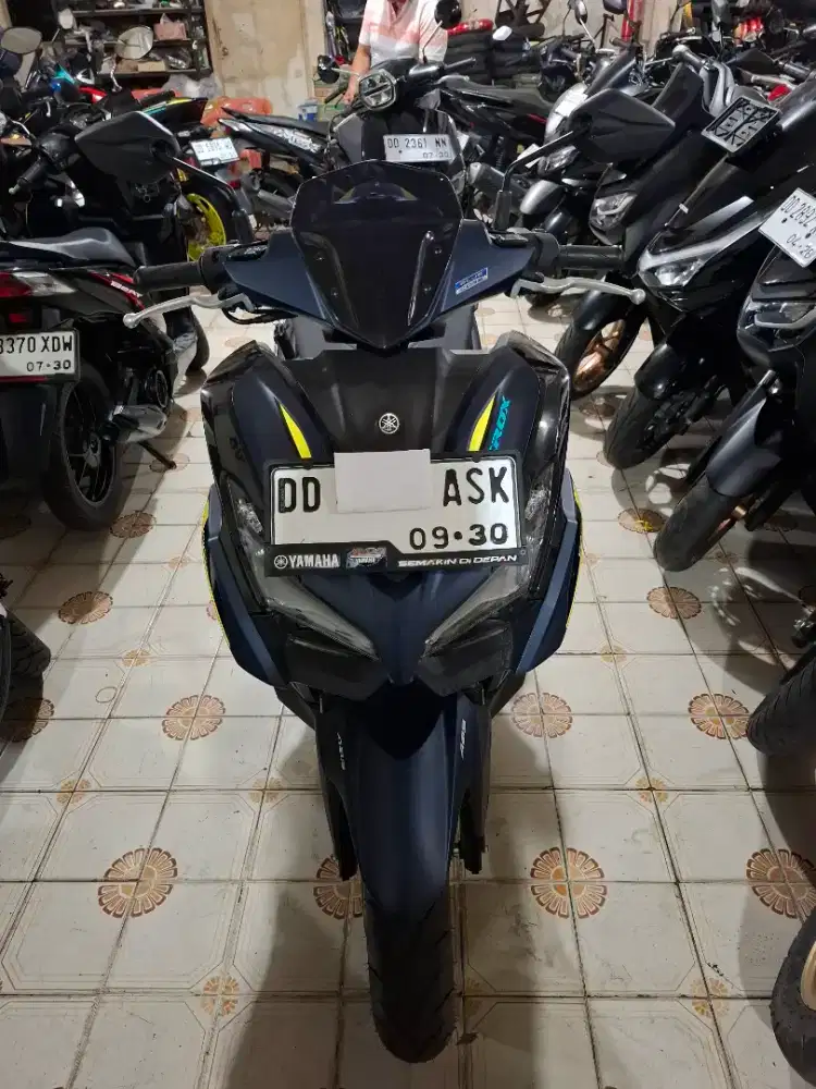 Yamaha Aerox new ABS 155cc 2025 biru