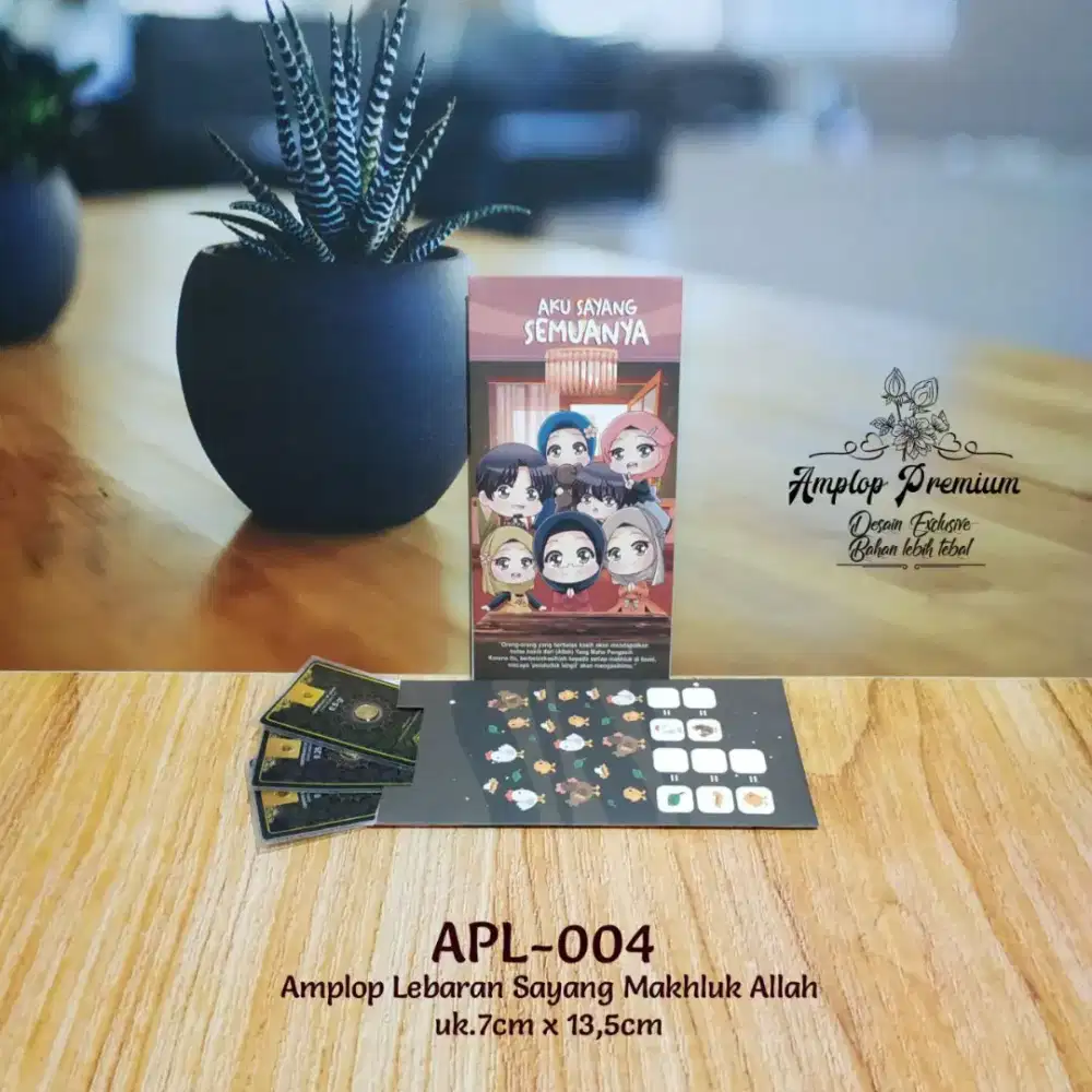 Amplop Lebaran Motif