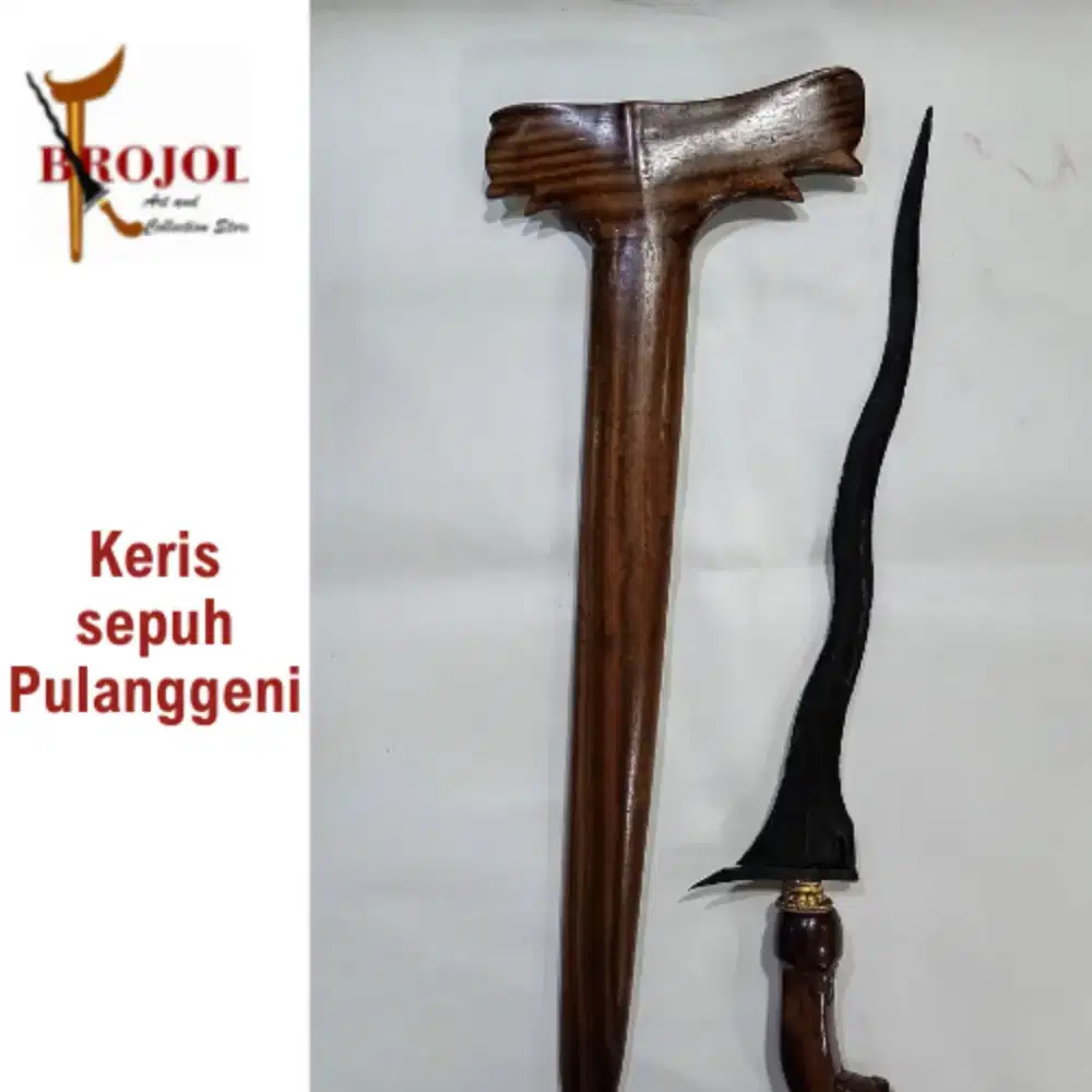 Keris sepuh Pulanggeni pamor keleng era Majapahit